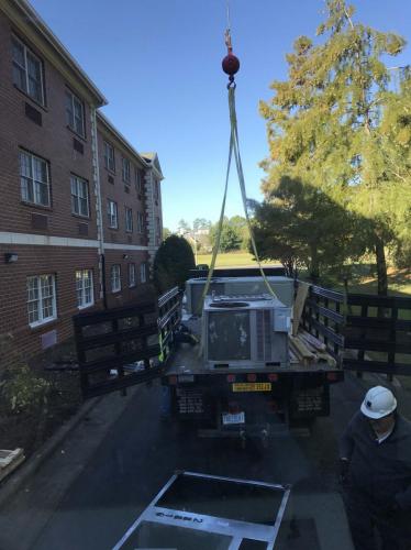 Insured Crane Services in Wake Forest NC - HVAC Crane Services 4