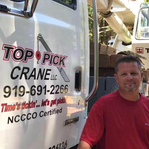 Top Pick Crane Service of Wake Forest NC - Crane Services in Wake Forest - About Us